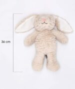 Mollis Hase Baby - Weiches Stofftier für Kinder & Babys – Kuschelhase – Bild 4