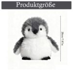 JcvPot Pinguin Kuscheltier, Weiches Stofftier Für Kinder Und Babys, Kuscheltier Pinguin Plüschtier - Image 7
