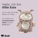 Steiff Kuscheltier Ollie Eule, Süßes Stofftier, Jungen, Mädchen & Babys ab 0 Monaten, Friends, Plüschtier - Image 6