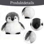 JcvPot Pinguin Kuscheltier, Weiches Stofftier Für Kinder Und Babys, Kuscheltier Pinguin Plüschtier - Image 6