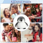 JcvPot Pinguin Kuscheltier, Weiches Stofftier Für Kinder Und Babys, Kuscheltier Pinguin Plüschtier - Image 2
